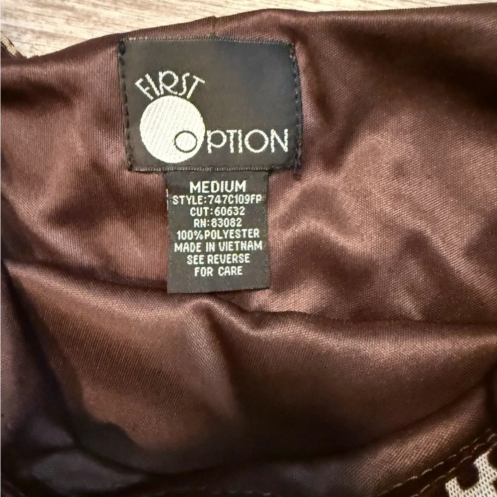 First Option Leopard Print Women's Skirt